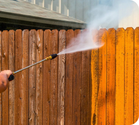 Fence Washing - Spray and wash solutions